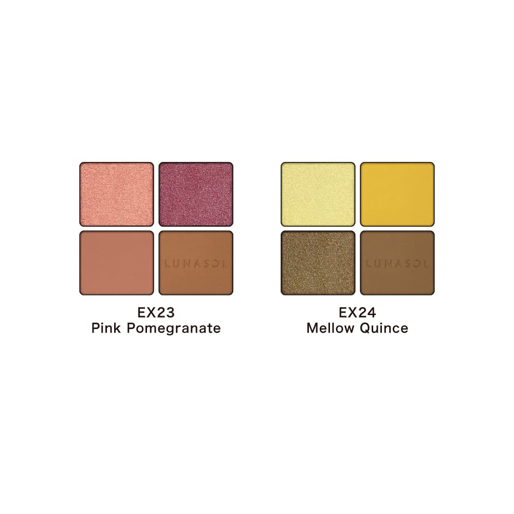 LUNASOL Eyeshadow Palette EX23 6.4g with Vibrant Colors