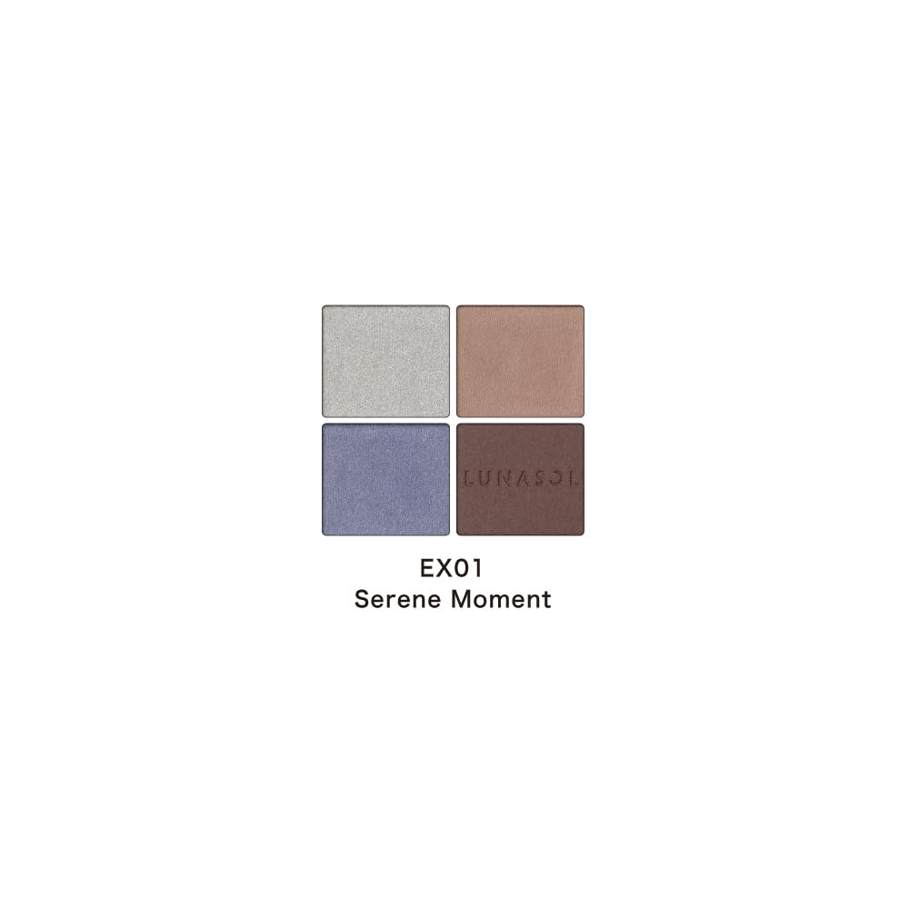 LUNASOL Eye Coloration EX01 Four-Color Eyeshadow Palette