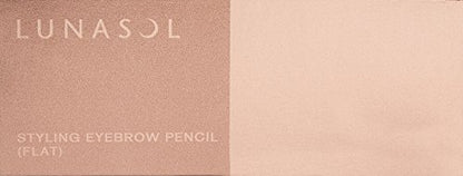LUNASOL Styling Eyebrow Pencil Flat 01 Black 0.19g