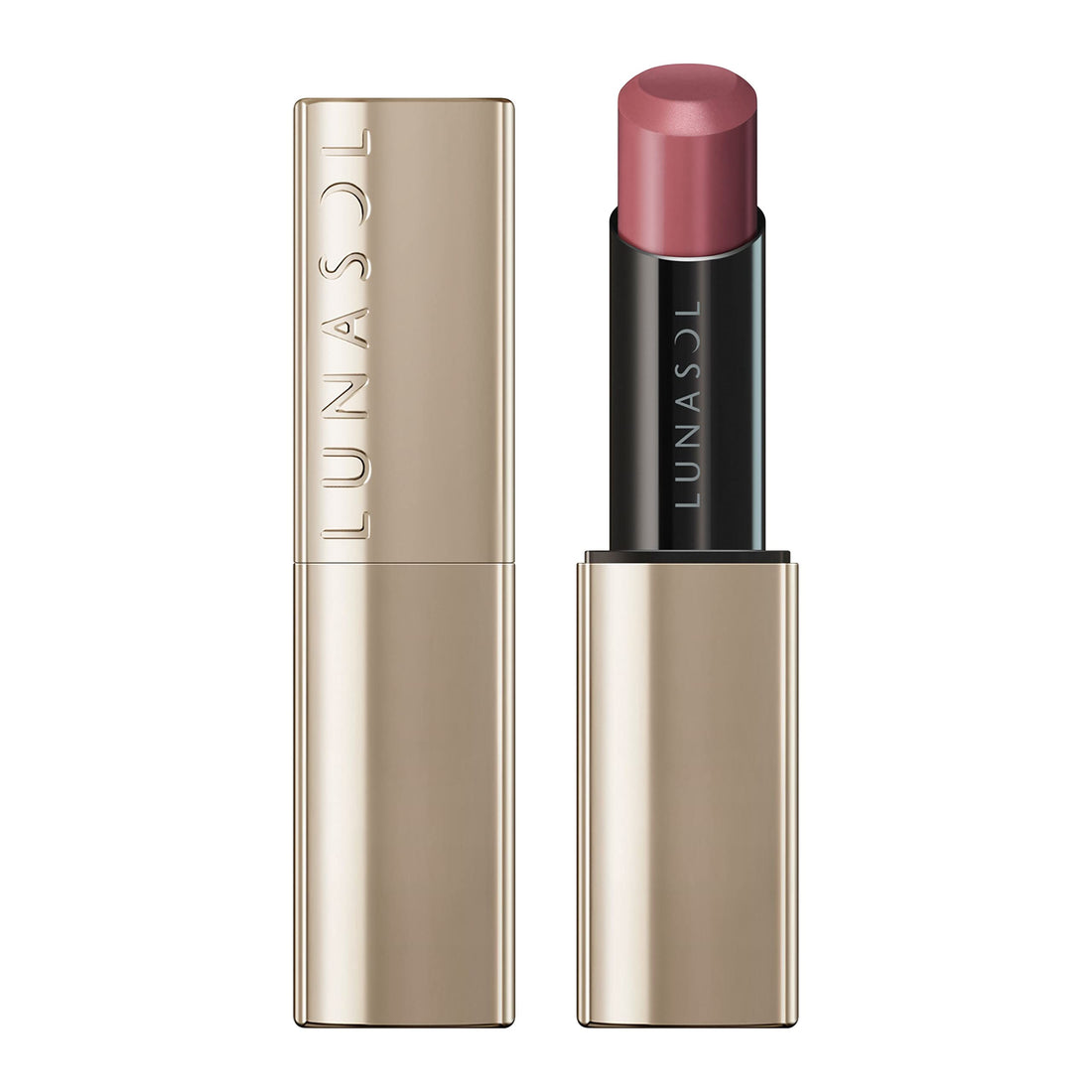 LUNASOL Plump Mellow Lips Satin Lipstick in Deep Bordeaux