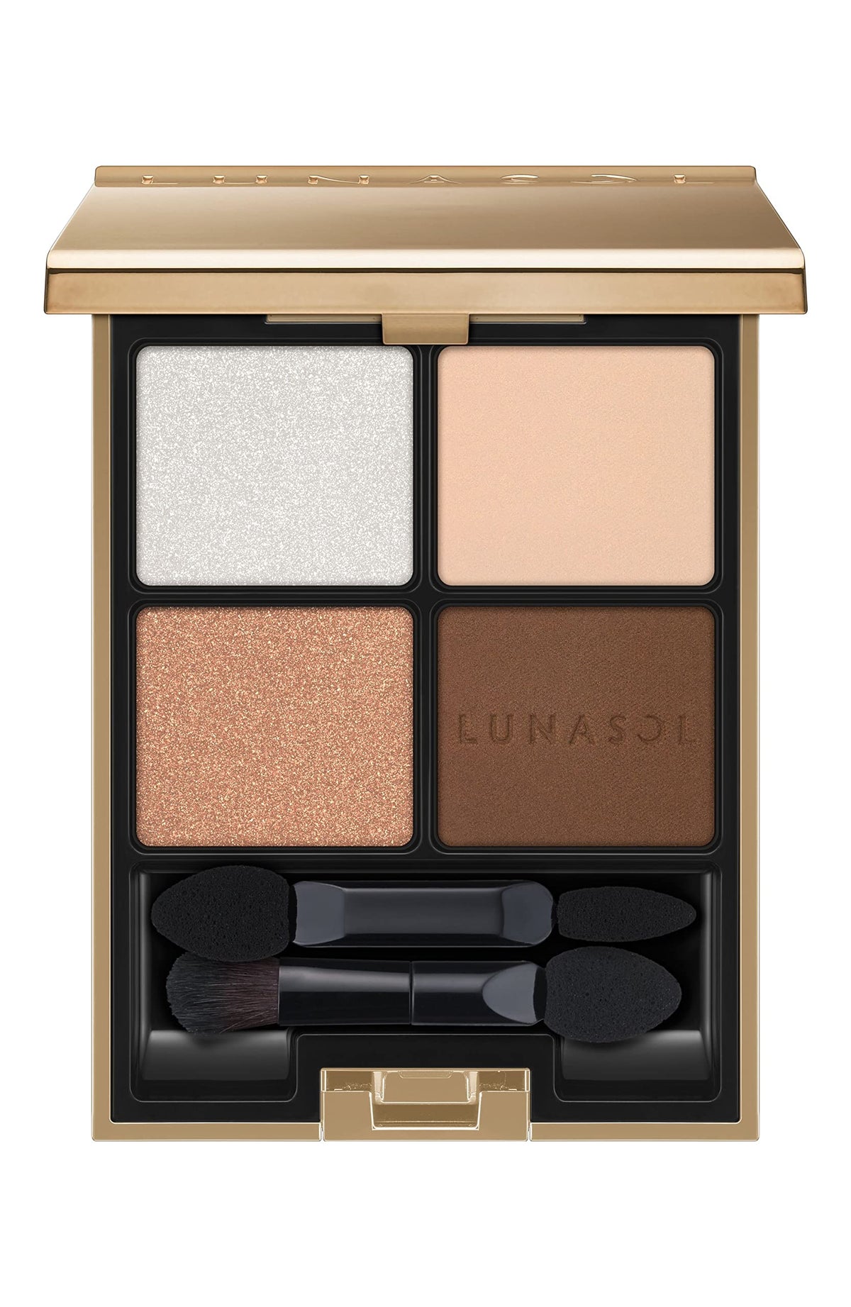 LUNASOL Eye Coloration 15 Dramatic 4-Color Eyeshadow Palette 6.7g