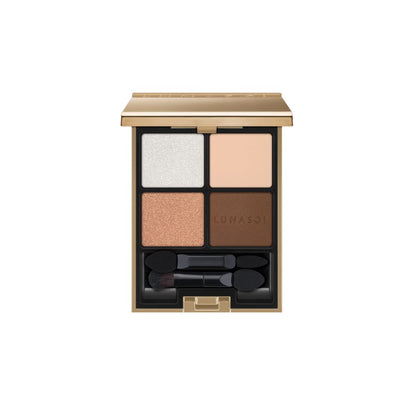 LUNASOL Eye Coloration 15 Dramatic 4-Color Eyeshadow Palette 6.7g