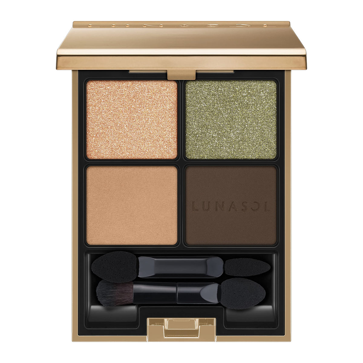 LUNASOL Eye Coloration Palette 17 with Vibrant Shades 6.4g