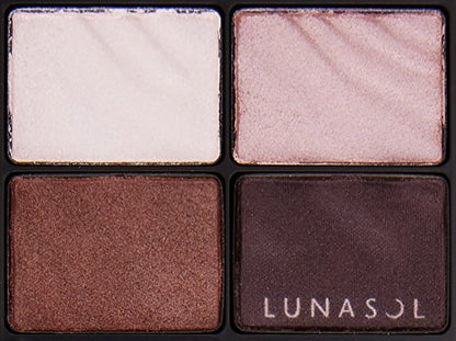 LUNASOL Velvet Full Eyes 01 Deep Bordeaux Velvet Eyeshadow Palette