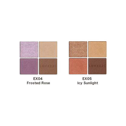 LUNASOL Palette de Fards à Paupières EX05 pour un Regard Éblouissant