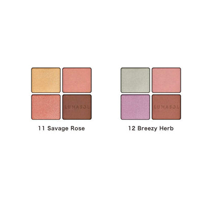 LUNASOL Palette de Fards à Paupières 11 Savage Rose 6.3g