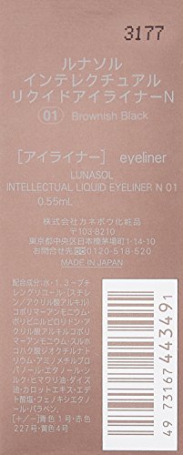 LUNASOL Intellectual Liquid Eyeliner N Refill 01 Brownish Black