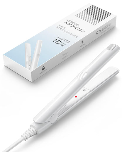 RUNCTY Mini Hair Iron Compact Lightweight Hair Styling Tool