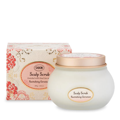 SABON Head Scrub Replenishing Geranium 300g for Japanese Hair Care