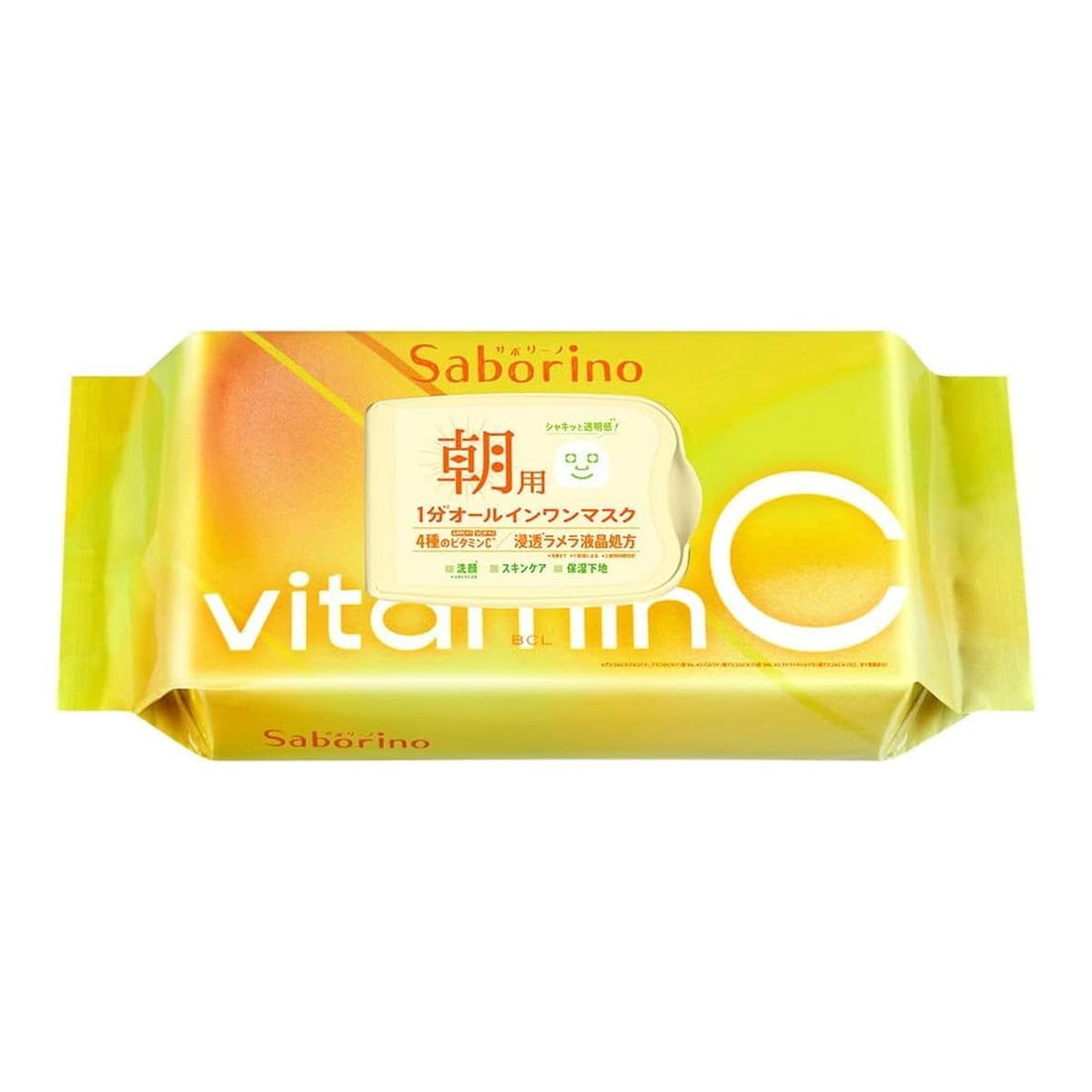 SABORINO Wake-Up Sheet Vitato C 30 Sheets All-in-One Morning Mask