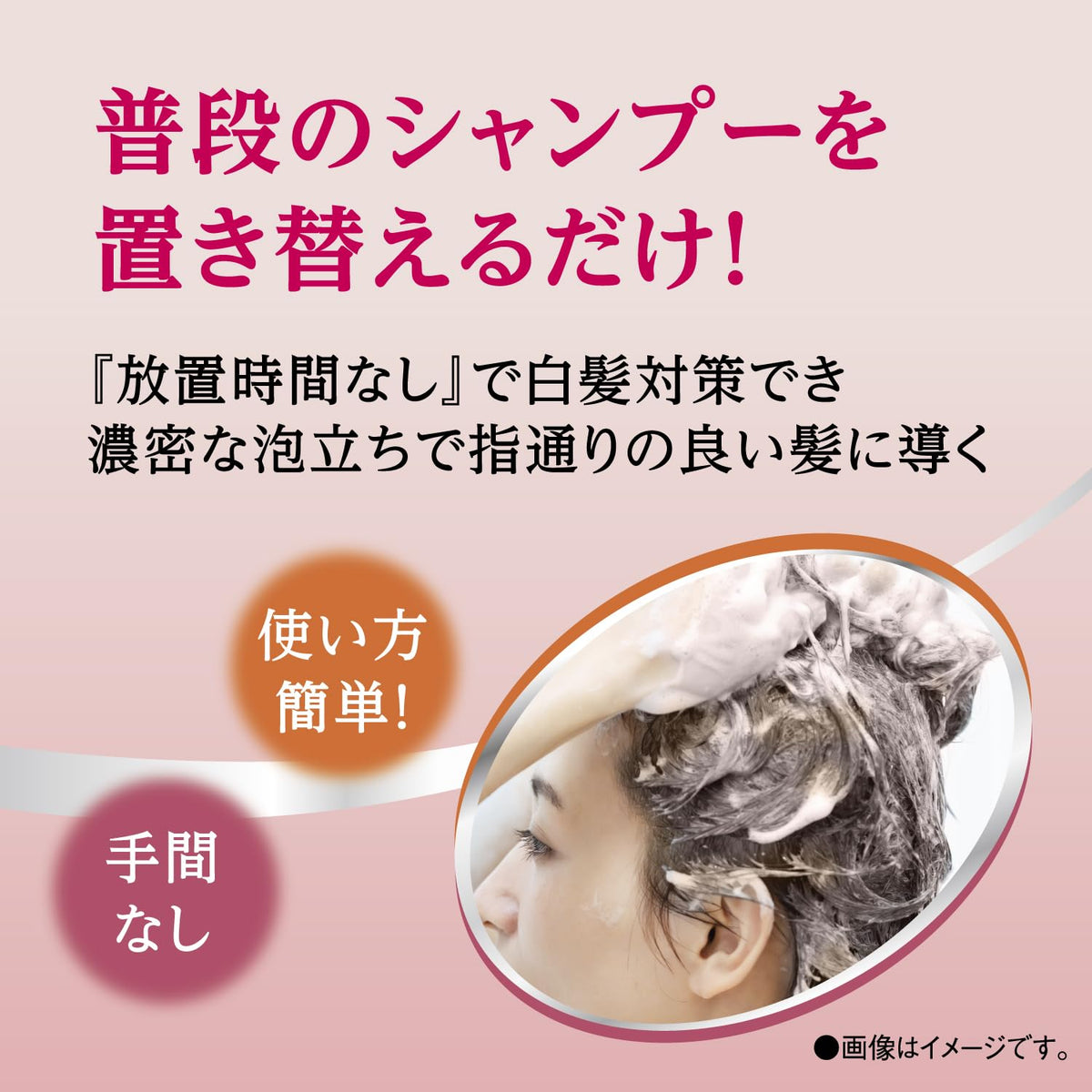SALON de PRO Rose Brown Color Shampoo 300ml for Japanese Hair Care