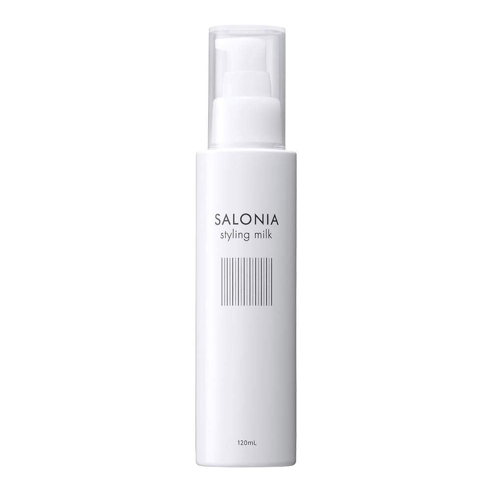 SALONIA Styling Milk Straight 120mL Lightweight Moisture Finish