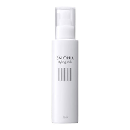 SALONIA Styling Milk Straight 120mL Lightweight Moisture Finish