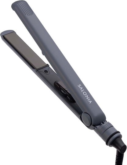 SALONIA 24mm Straight Hair Iron for Smooth Styling