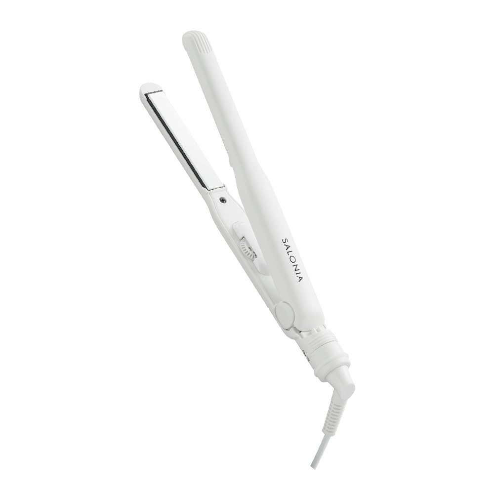 SALONIA 15mm Hair Straightener for Japanese Hair Care