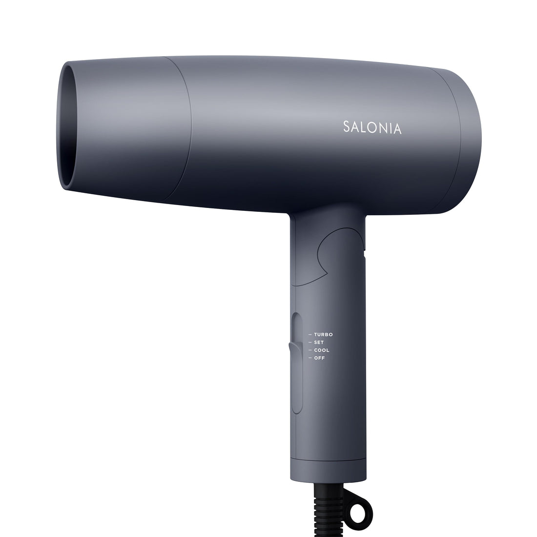 SALONIA Speedy Ionic Hair Dryer, High Airflow, Lightweight, Negative Ion, Gray SL-013AGR (Amazon.co.jp Exclusive)