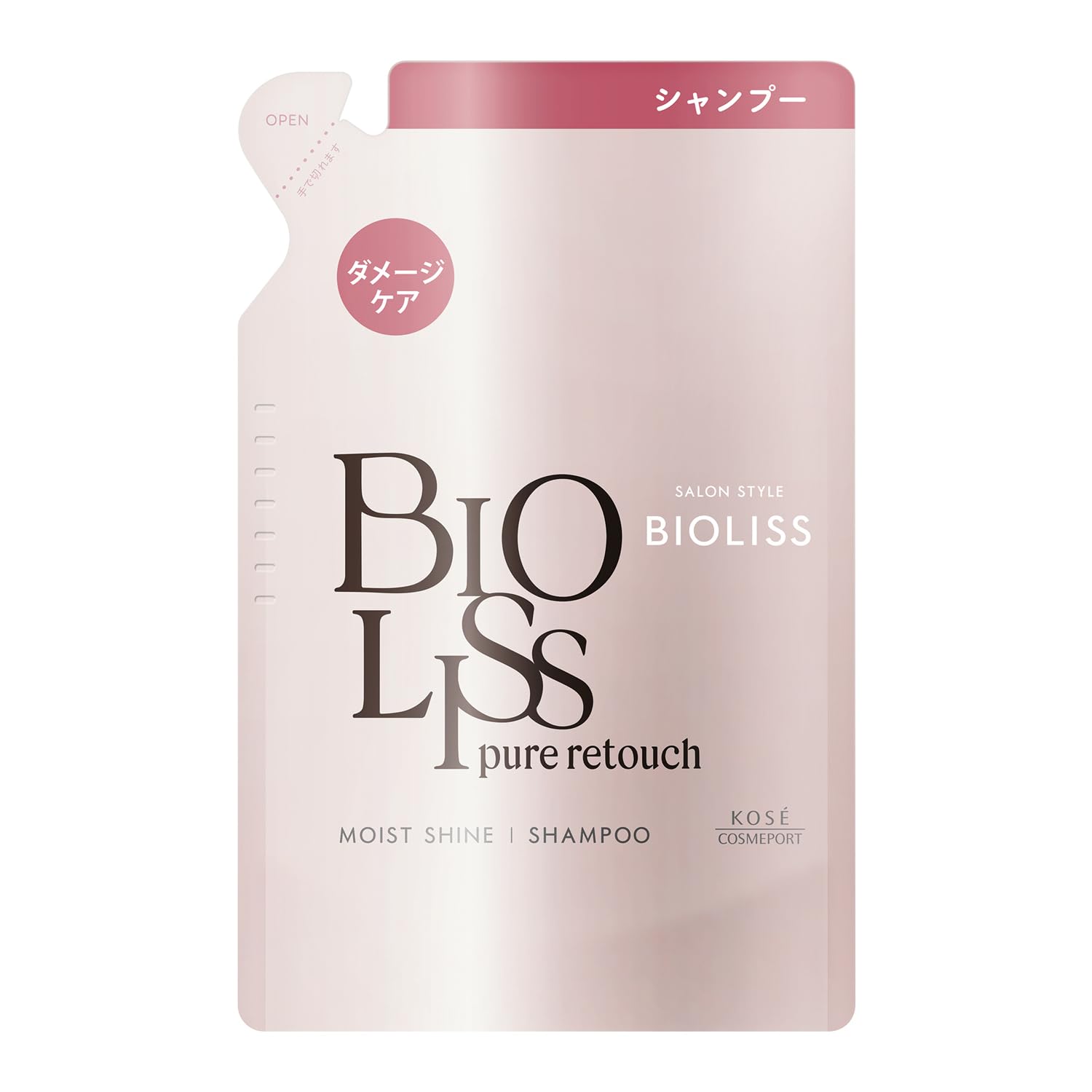 Biolis Pure Retouch Payatuya Shampoo Refill 340mL Damage Care Moisturizing Shine