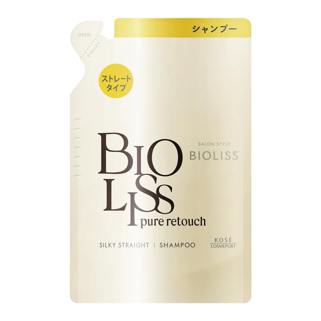 SALON STYLE Biolis Pure Retouch Wavy Smooth Shampoo Refill 340mL