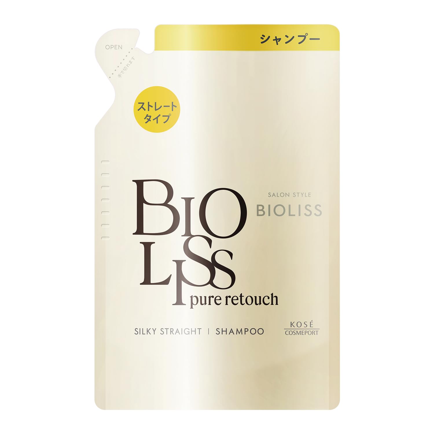 SALON STYLE Biolis Pure Retouch Wavy Smooth Shampoo Refill 340mL