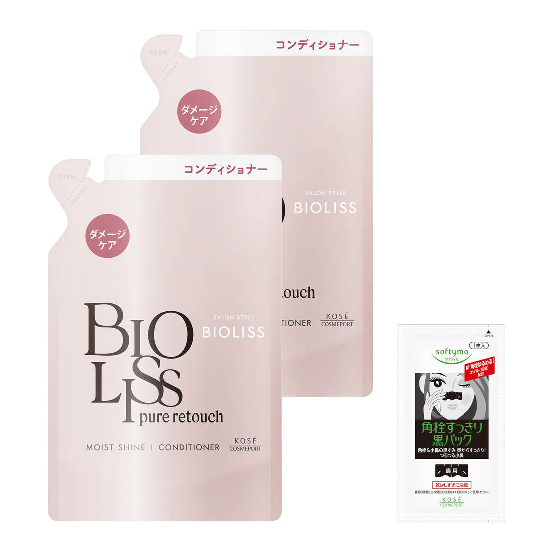 SALON STYLE Biolis Pure Retouch Hair Conditioner Refill 340mL