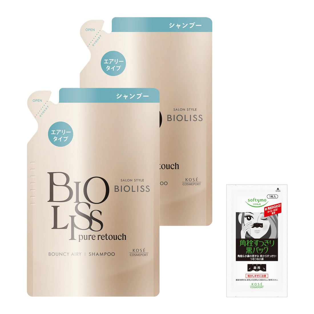SALON STYLE Biolis Pure Retouch Shampoo Refill 340mL