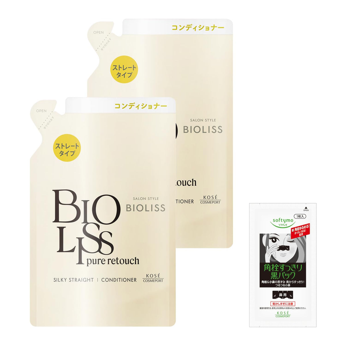SALON STYLE Biolis Pure Retouch Conditioner 340ml Straight Type