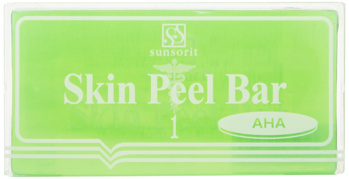 Sunsorit Skin Peel Bar AHA 135g for Normal to Oily Skin