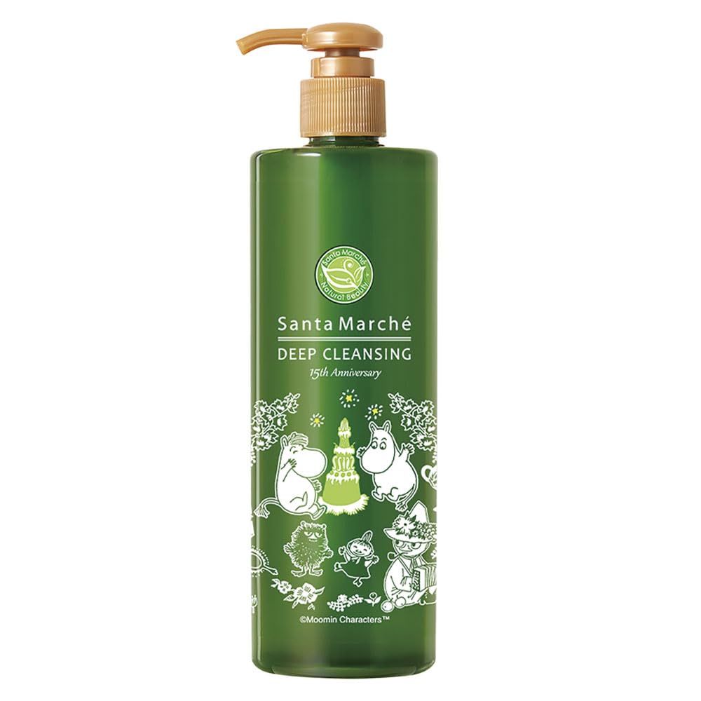 Santa Marche Deep Cleansing Moomin Bottle for Gentle Makeup Removal