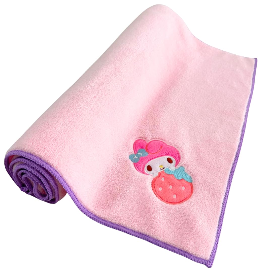 Santan Sanrio My Melody Microfiber Hair Drying Towel 38 × 85 cm