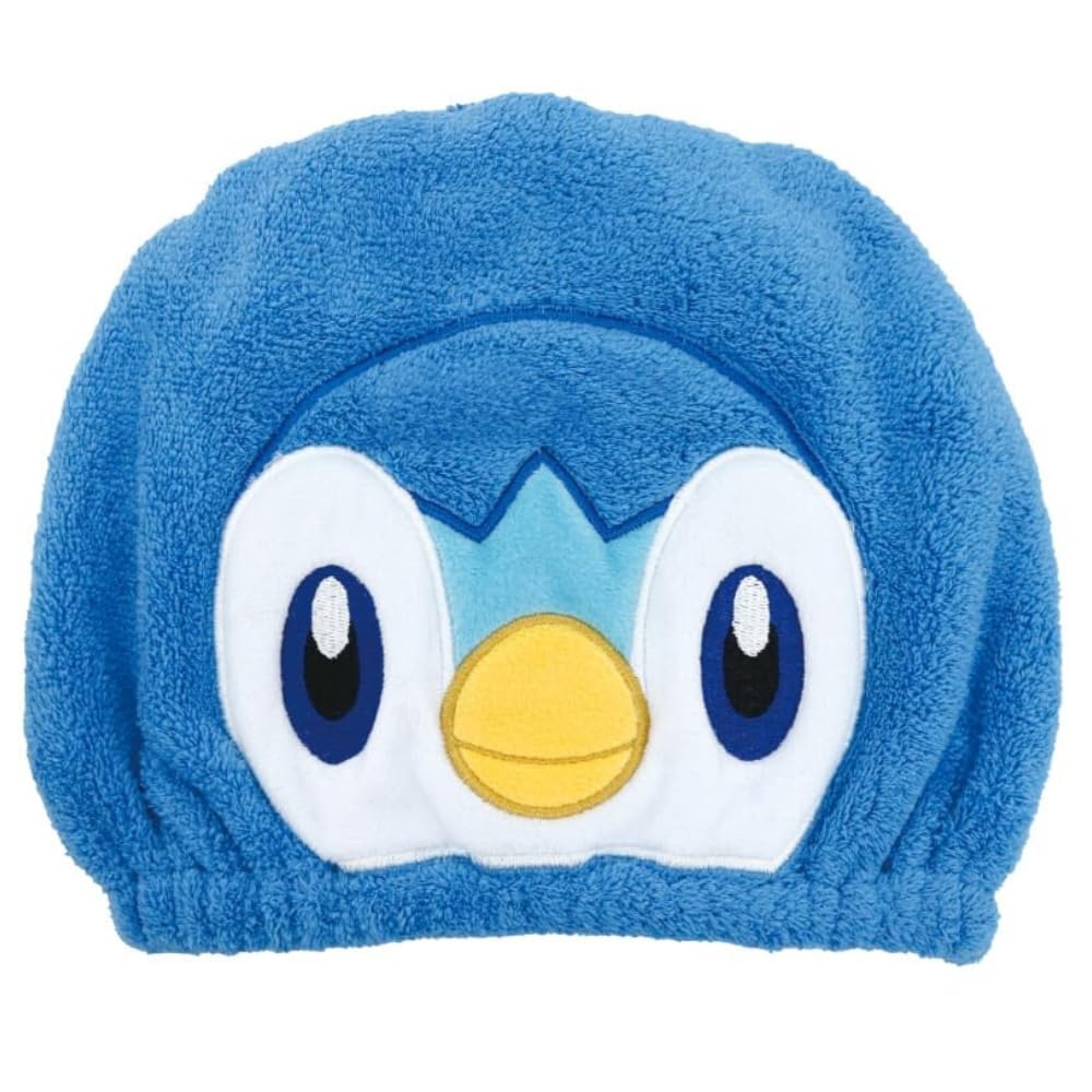 Santan Character Towel Cap for Kids Featuring Piplup