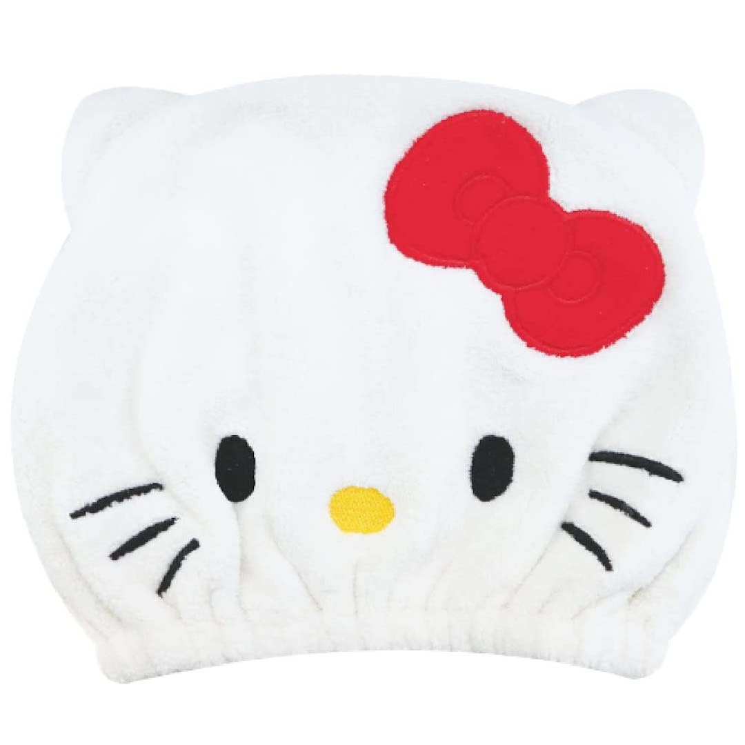 Santan Sanrio Hello Kitty Fluffy Towel Cap