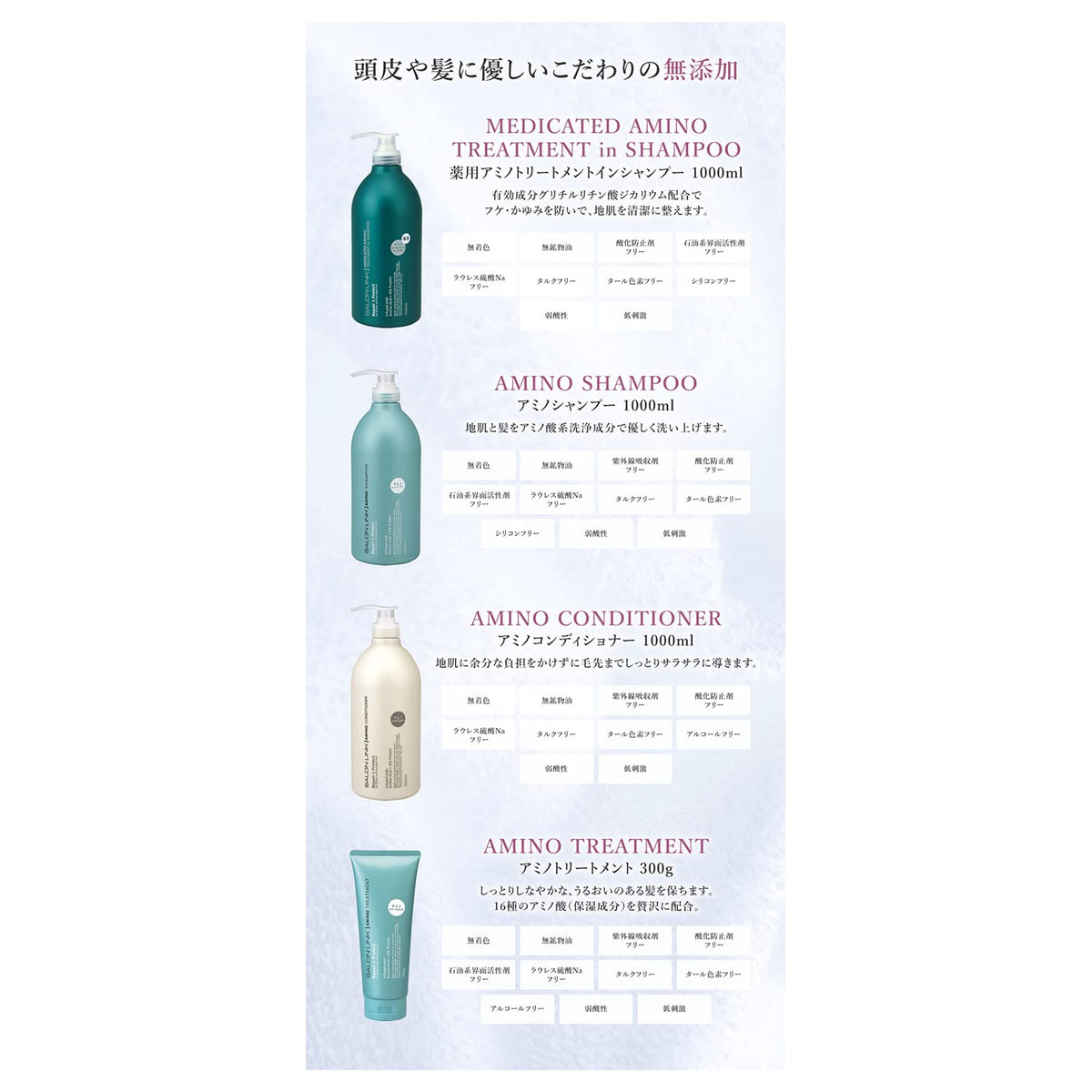 Salon Link Amino Treatment 300g - Moisturizing Hair Treatment