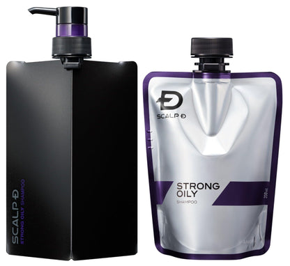 Sukarupu Scalp D Shampoo for Men Strong Oily 2-Piece Set