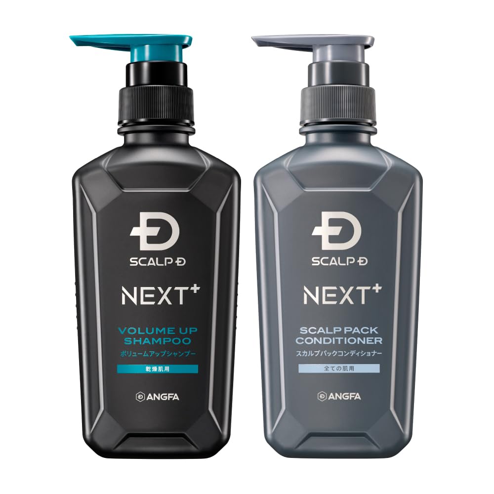 Sukarupu SCALP D NEXT+ Shampoo and Conditioner Set for Men 400ml