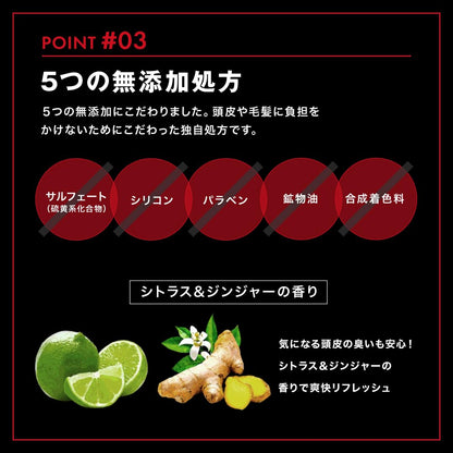 Sukarupu Scalp D Next Protein5 Shampoo for Oily Hair 350ml