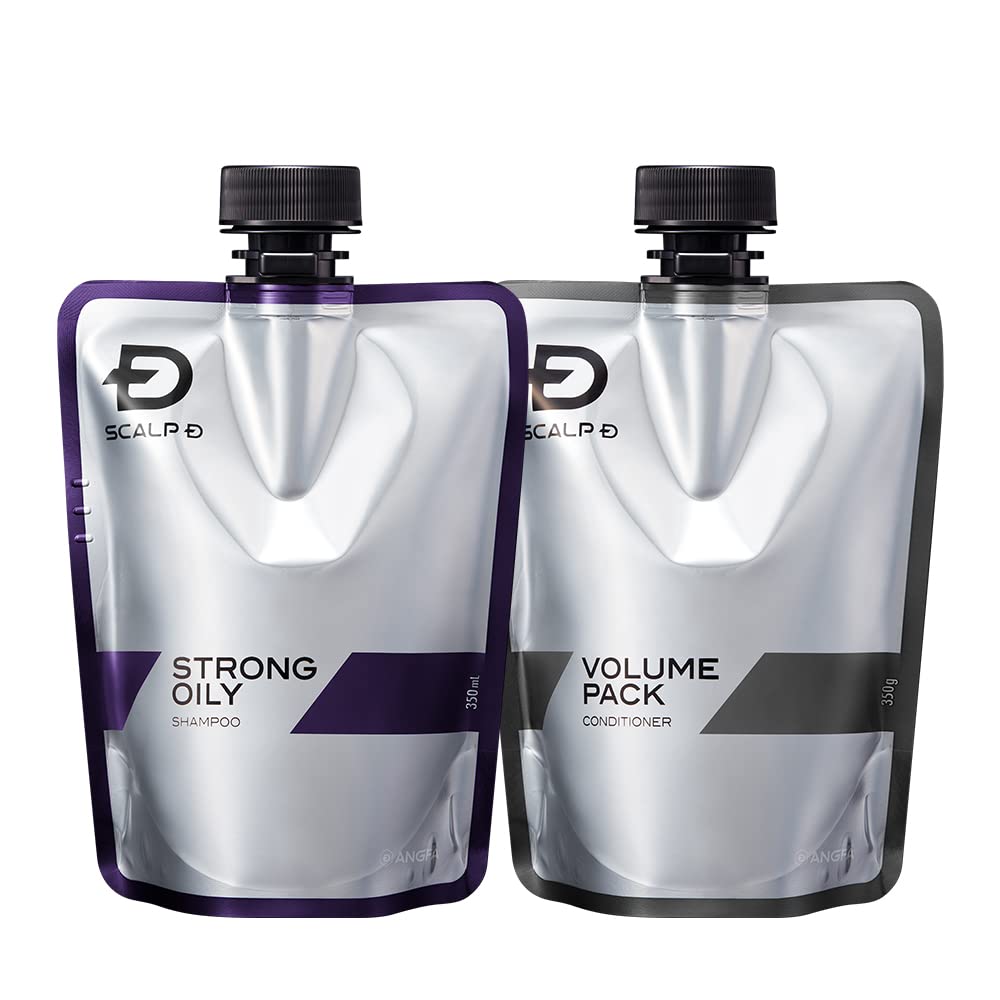 Sukarupu Shampoo et Après-Shampooing Fortifiant pour Cheveux Gras 2 pièces