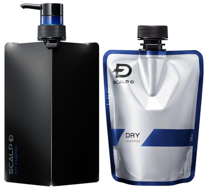 Sukarupu Scalp D Shampoo Set for Men with Holder and Refill