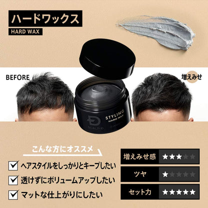 Sukarupu Scalp D Hard Wax 60g Green Floral Scent with Nano Protein
