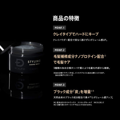 Sukarupu Scalp D Hard Wax 60g Green Floral Scent with Nano Protein