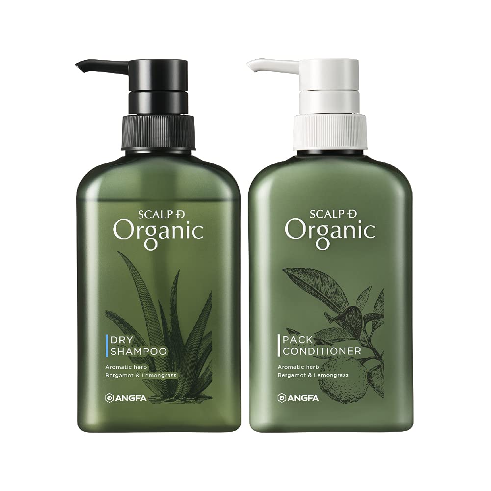 SCALPD Organic Shampoo and Conditioner Set for Dry Hair 350ml Each