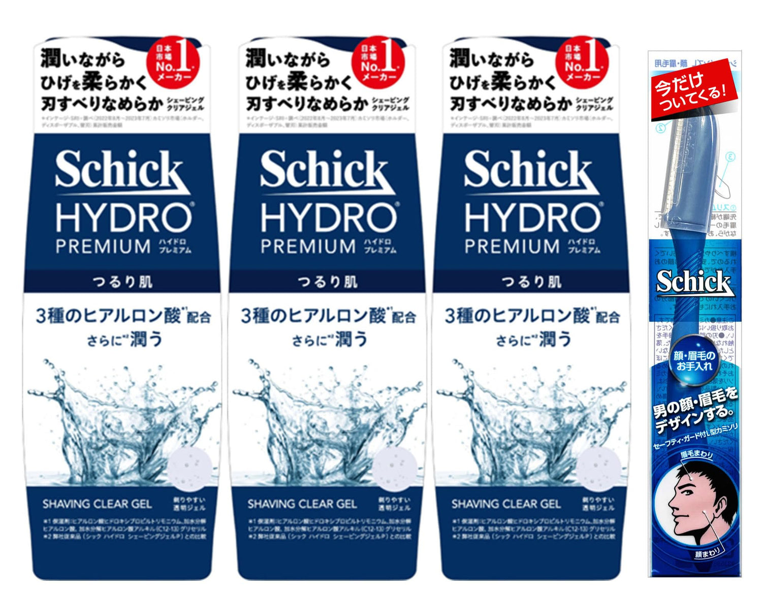 Schick Premium Shaving Gel Set 200g for Smooth Shaving Experience