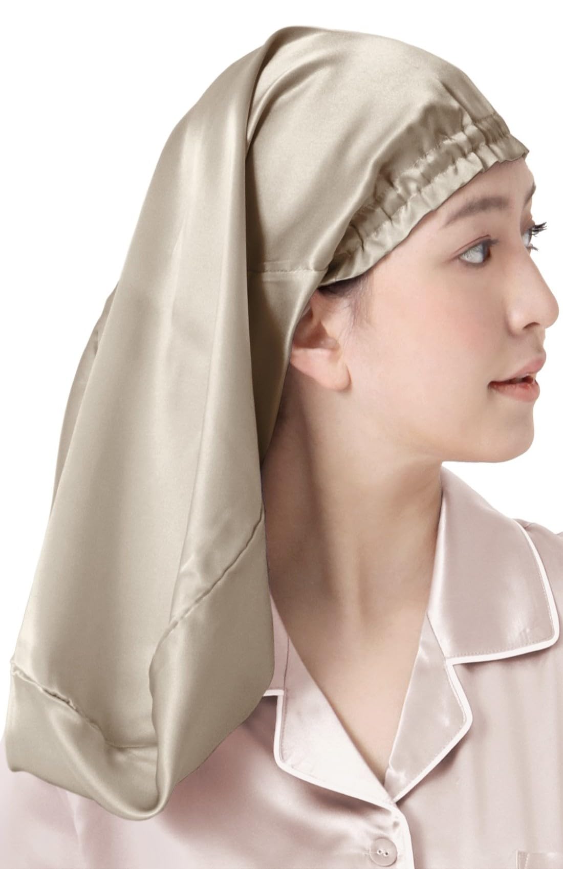 SEAWIND Silk Night Cap for Long Hair Soft and Comfortable