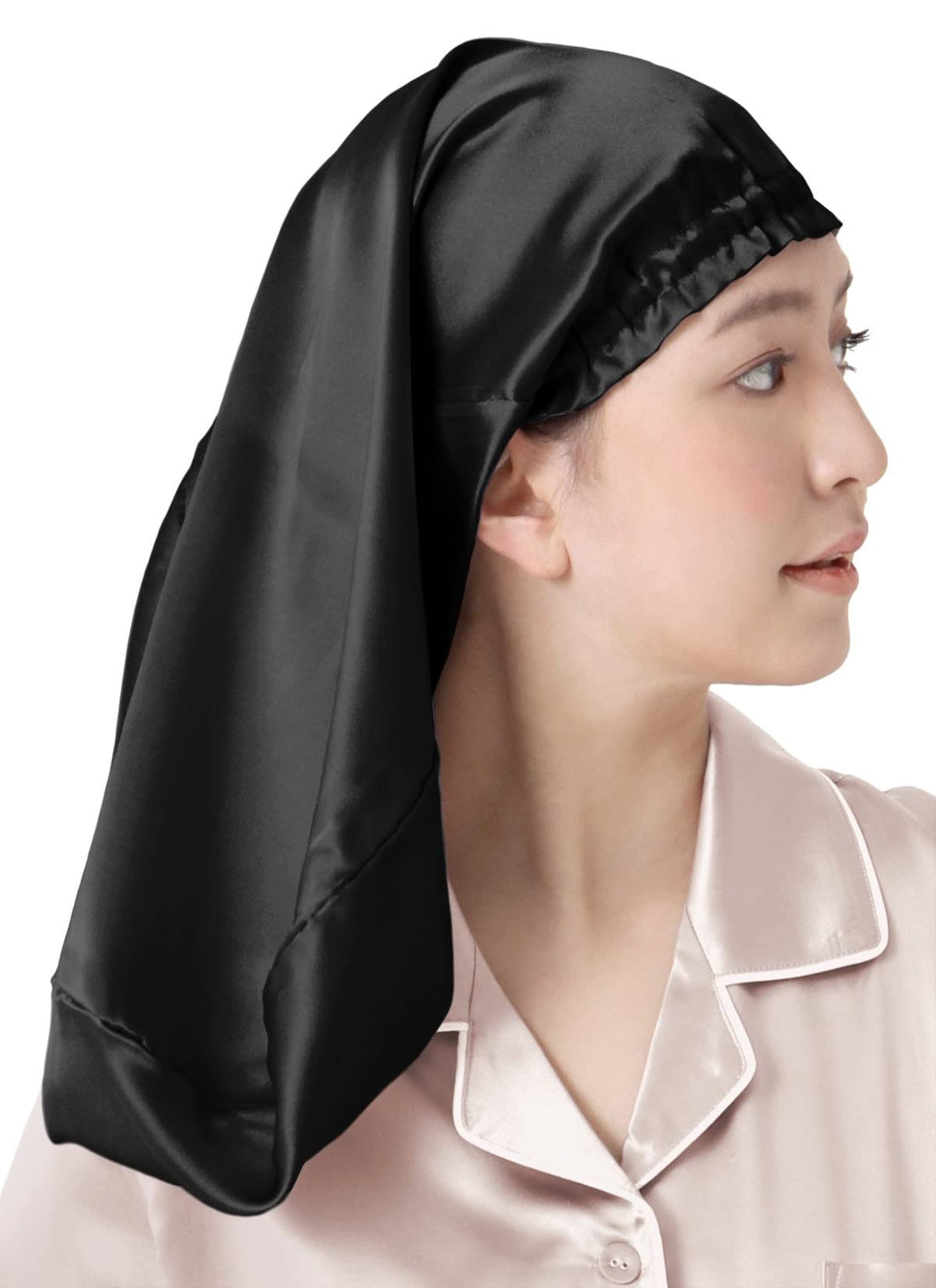SEAWIND Silk Night Cap for Long Hair 100% Silk