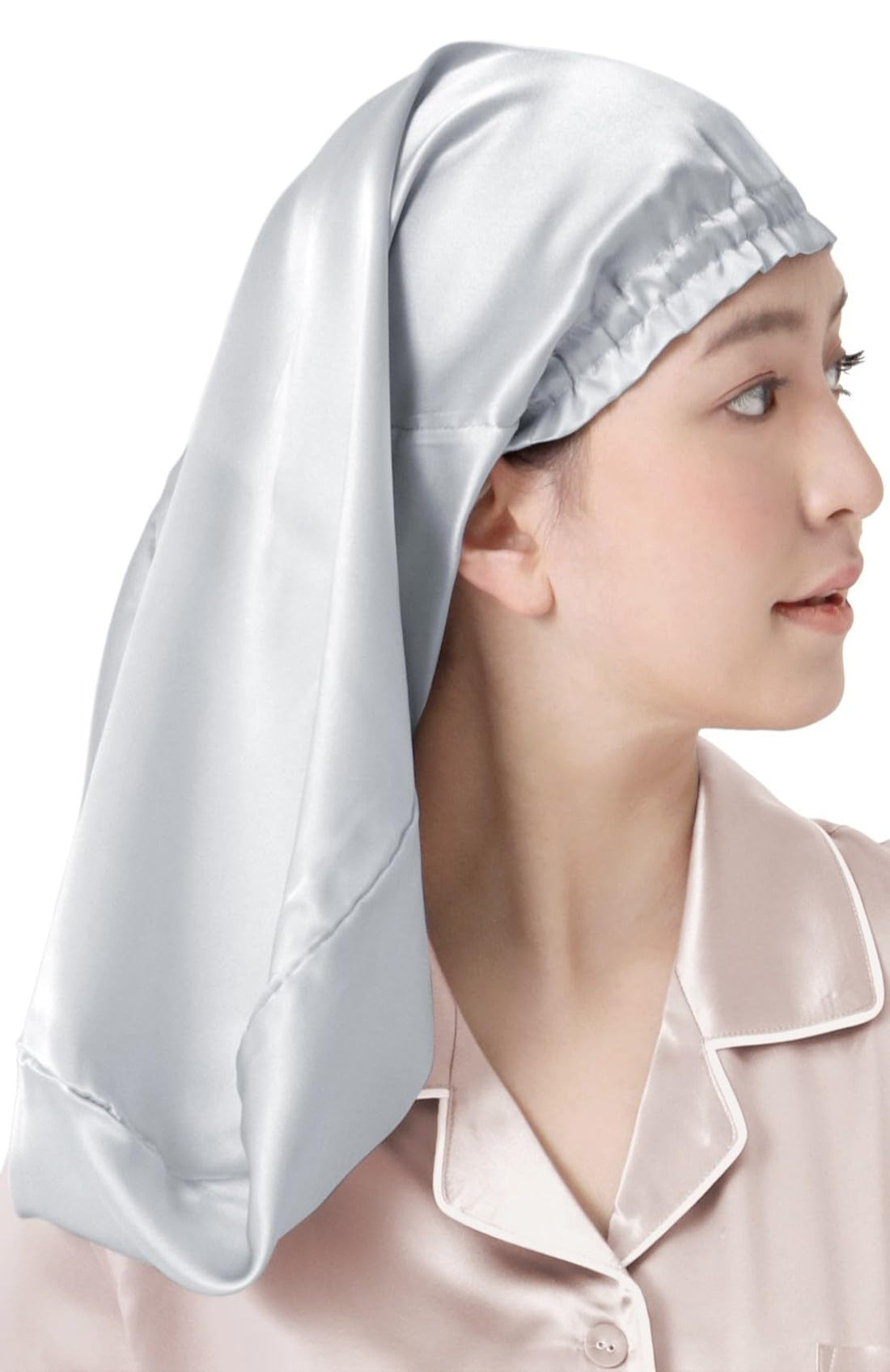 SEAWIND Silk Night Cap for Long Hair Made with 100% Silk
