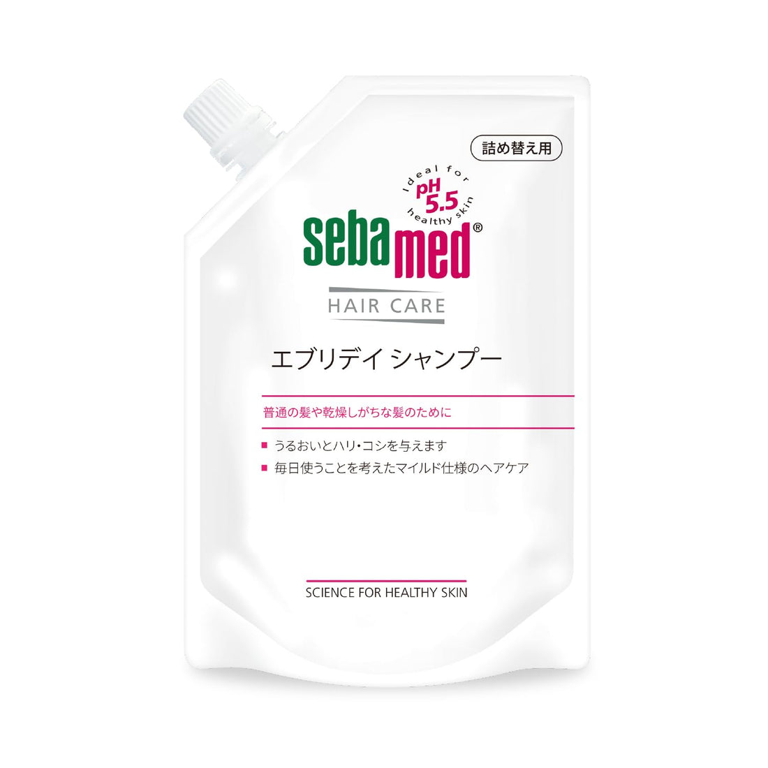 seba med Everyday Shampoo Refill 400ml for Japanese Hair Care