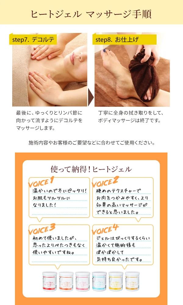 Seven Esthe Ultra Heat Gel Extra Grapefruit 1kg for Japanese Skincare