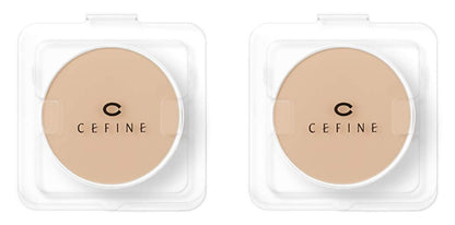 CEFINE Silk Wet Powder Foundation Refill Set of 2