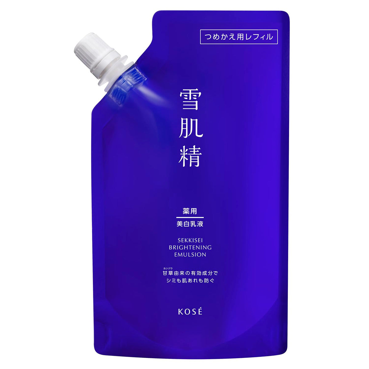 Sekkisei Bright Look Emulsion Refill 120mL Japanese Skincare