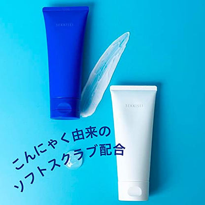 Sekkisei Clear Wellness Milk Cleanser 140g for Japanese Skincare