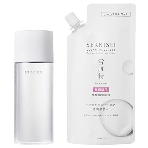 Sekkisei Clear Wellness Hydrating Lotion Set 200mL with Refill